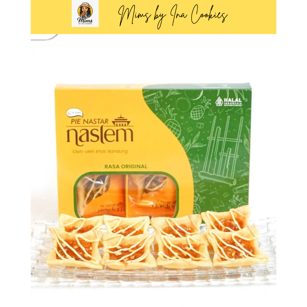 

Pie Nastar Naslem Original isi 6 pcs by Ina Cookies