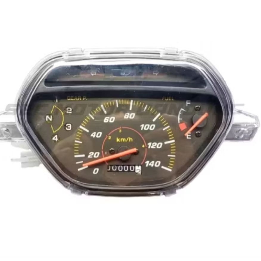 Spidometer kilometer honda supra x 100 old original