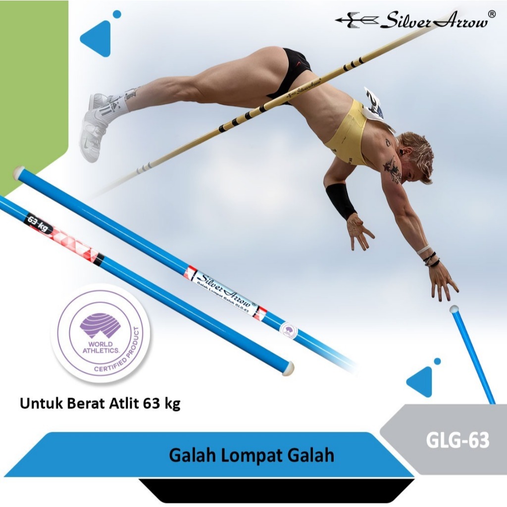 Galah Lompat Galah GLG-63-Silver Arrow