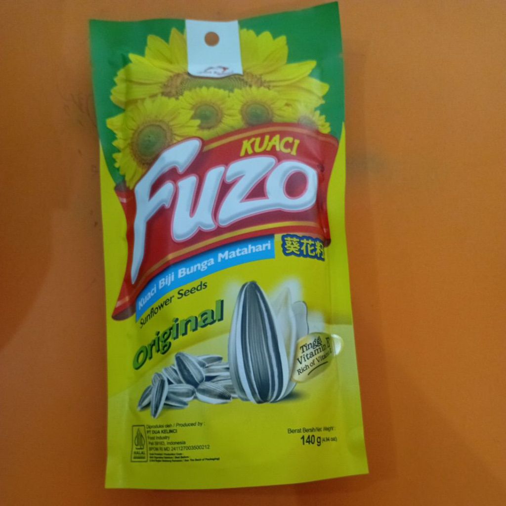 

Kuaci Fuzo Biji Bunga Matahari 140gr