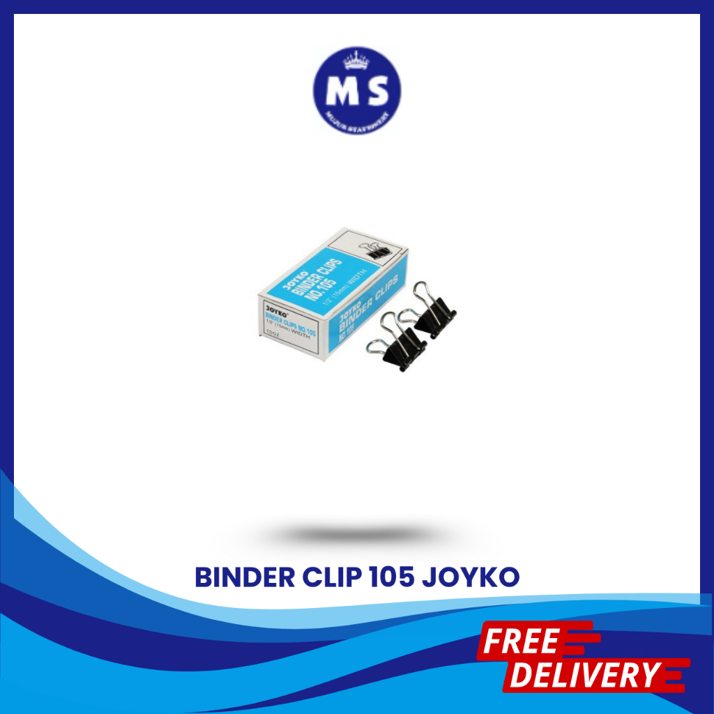 

CLIP KERTAS/BINDER CLIP 105 JOYKO