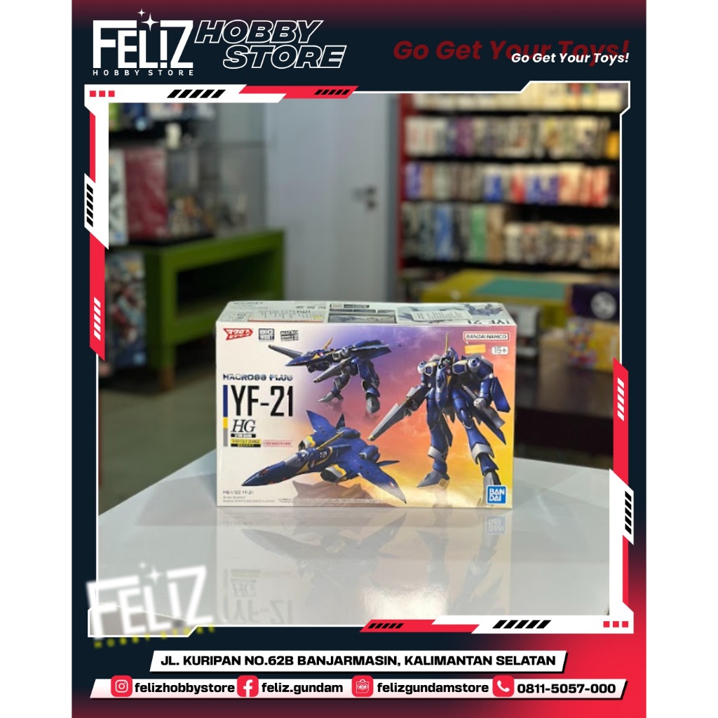 ( BANDAI ) HG 1/100 MACROSS PLUS YF -21