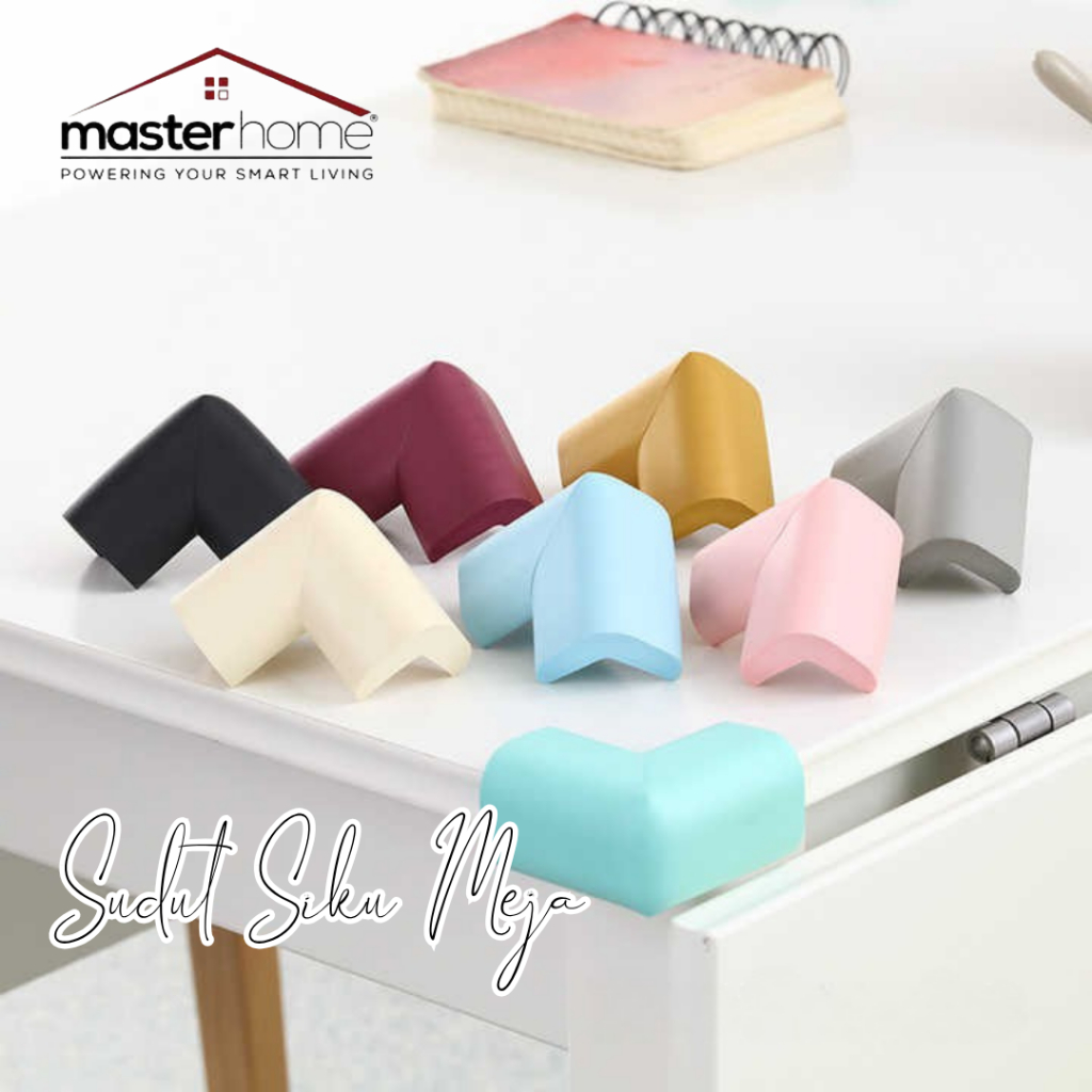 Masterhome Pelindung Sudut Siku Meja | Sponge Corner Guard Baby | Cushion Protector Table | Busa Pen