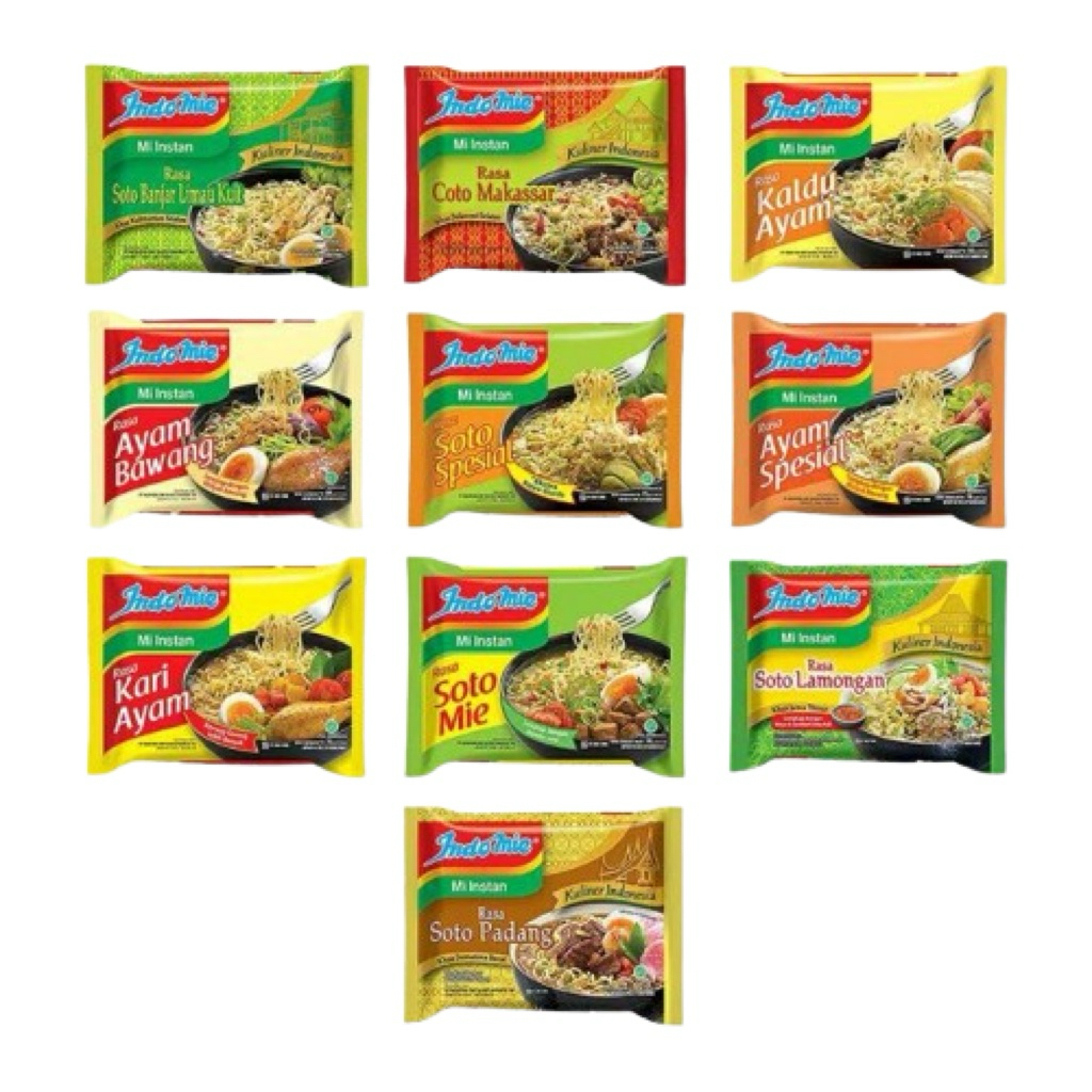 

Indomie all Variant Rasa 70 Gram / Mie Indomie