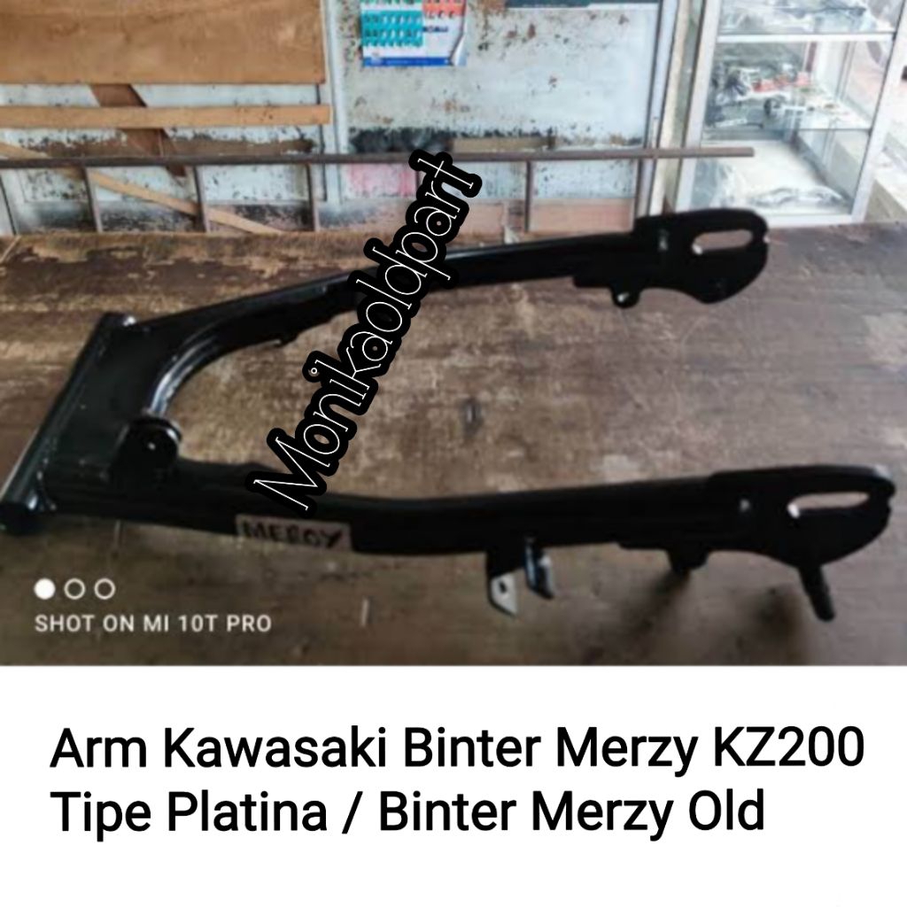 Arm Arem Kawasaki Binter Merzy Platina KZ 200 Mercy Original