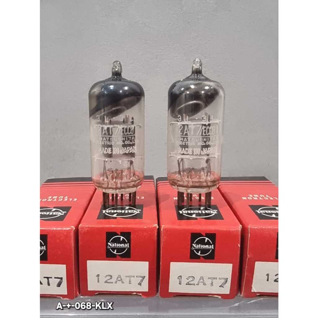 12 AT 7 (ECC81) Matsushita - Japan Original Box  Vacuumtube Tabung Audio / Tube Audio 12AT7 ECC81 12