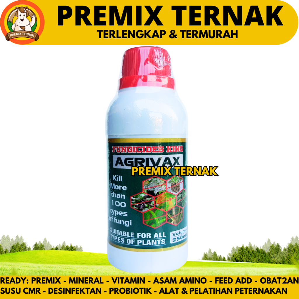 AGRIVAX 250 mL Original - Fungisida Hayati Basmi Jamur dan Bakteri Tanaman