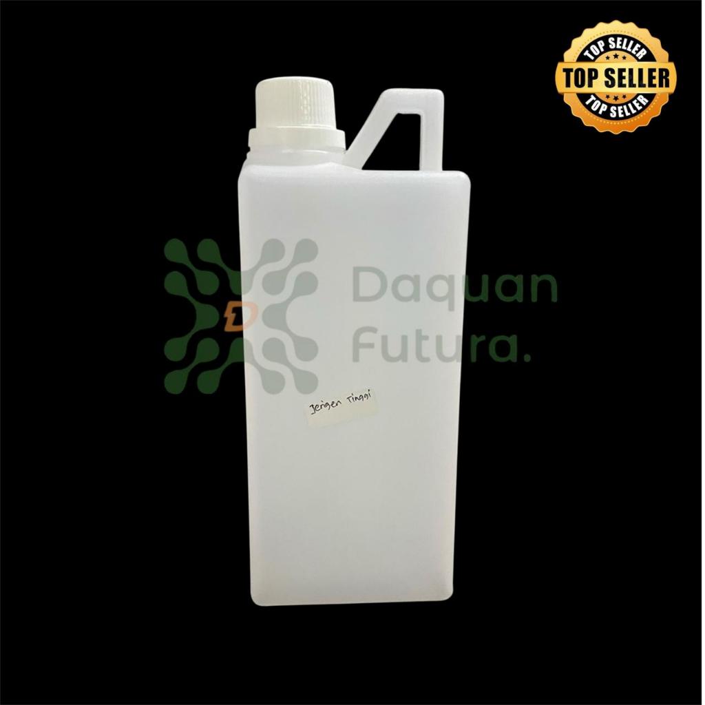 Jerigen 1 Liter Tinggi Tutup Segel / Jerigen 1 Liter Natural / Jerigen 1 Liter HDPE