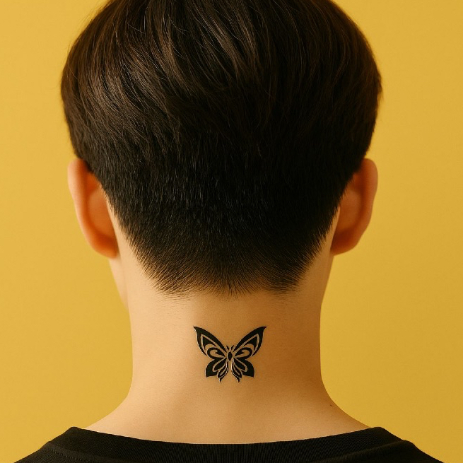 POTATOO Nevertheless Song Kang Temporary Tattoo Sticker Tato Kupu Kupu Korea