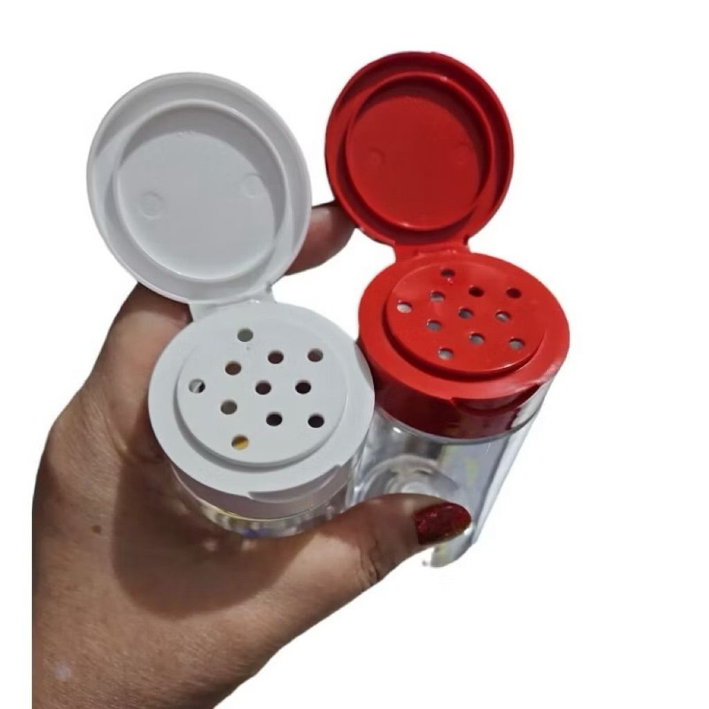 Botol Bumbu 140 ml Multifungsi Plastik Aman Lubang Kecil Lubang Besar Botol Boncabe