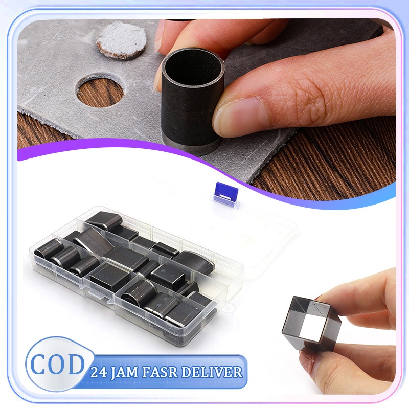 

24pcs Leather Cutting Cutter Dies Hollow Hole Space Cutter Punch Set