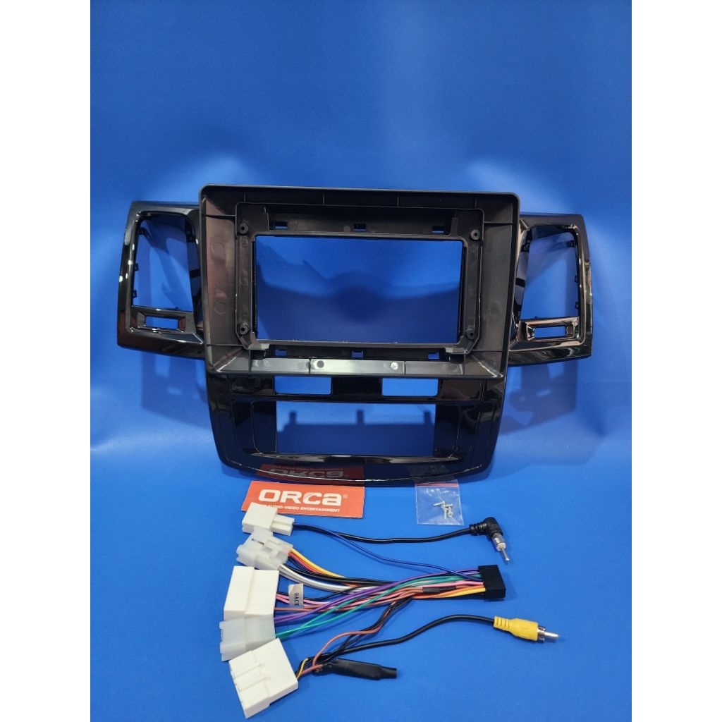 Frame tv mobil head unit android 10 inch mobil fortuner v 2007-2015