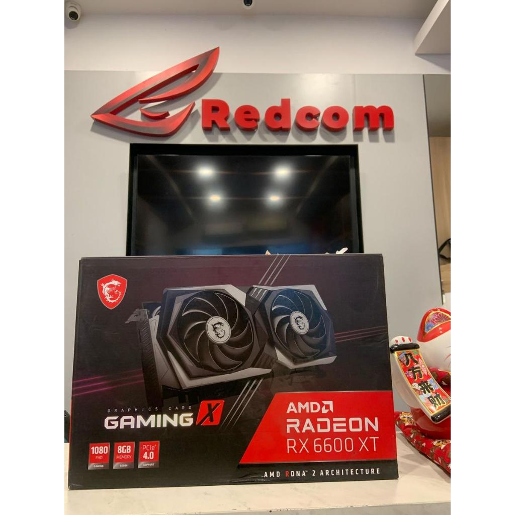 VGA AMD MSI Radeon RX 6600 XT GAMING X 8G / RX 6600XT 8GB / RX 6600 XT 8GB | 2ND FULL BOX
