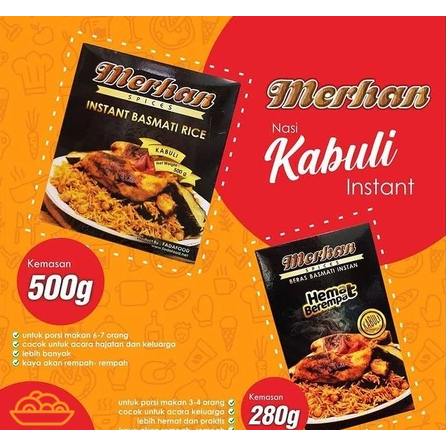 

Merhan Hemat - Nasi Kabuli ( Beras Basmati & Bumbu ) 280 gram