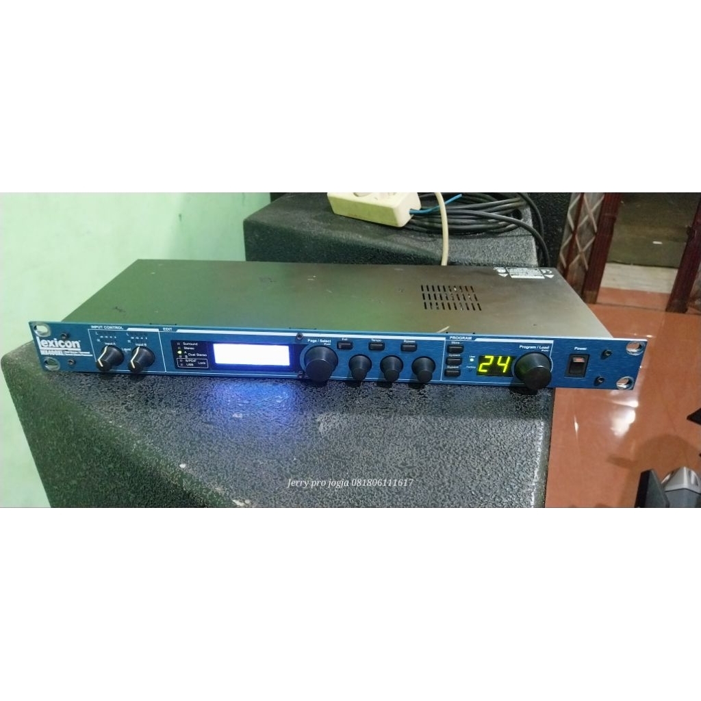 efek vokal lexicon mx400xl dual efek