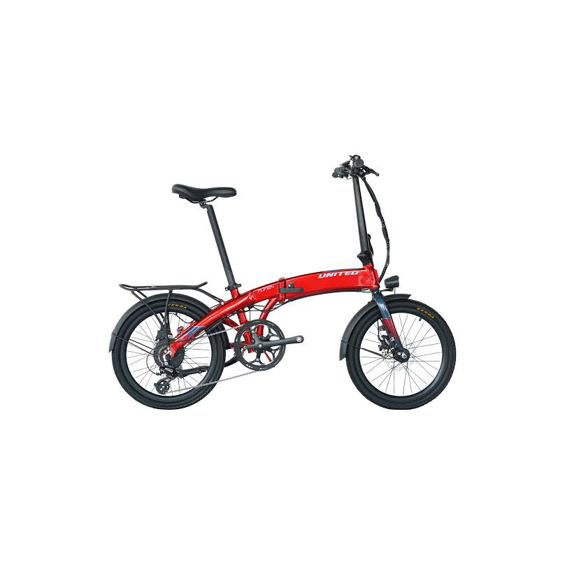 Sepeda Lipat Listrik Ebike Folding Bike 20 Inch United Furion