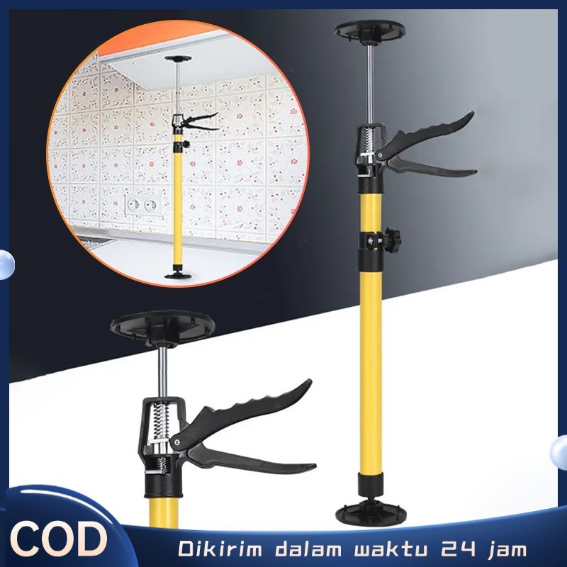 50-115cm  Telescopic Support Rod Lift Tool telescopic support rod Kokoh Profesional Woodworking Tele