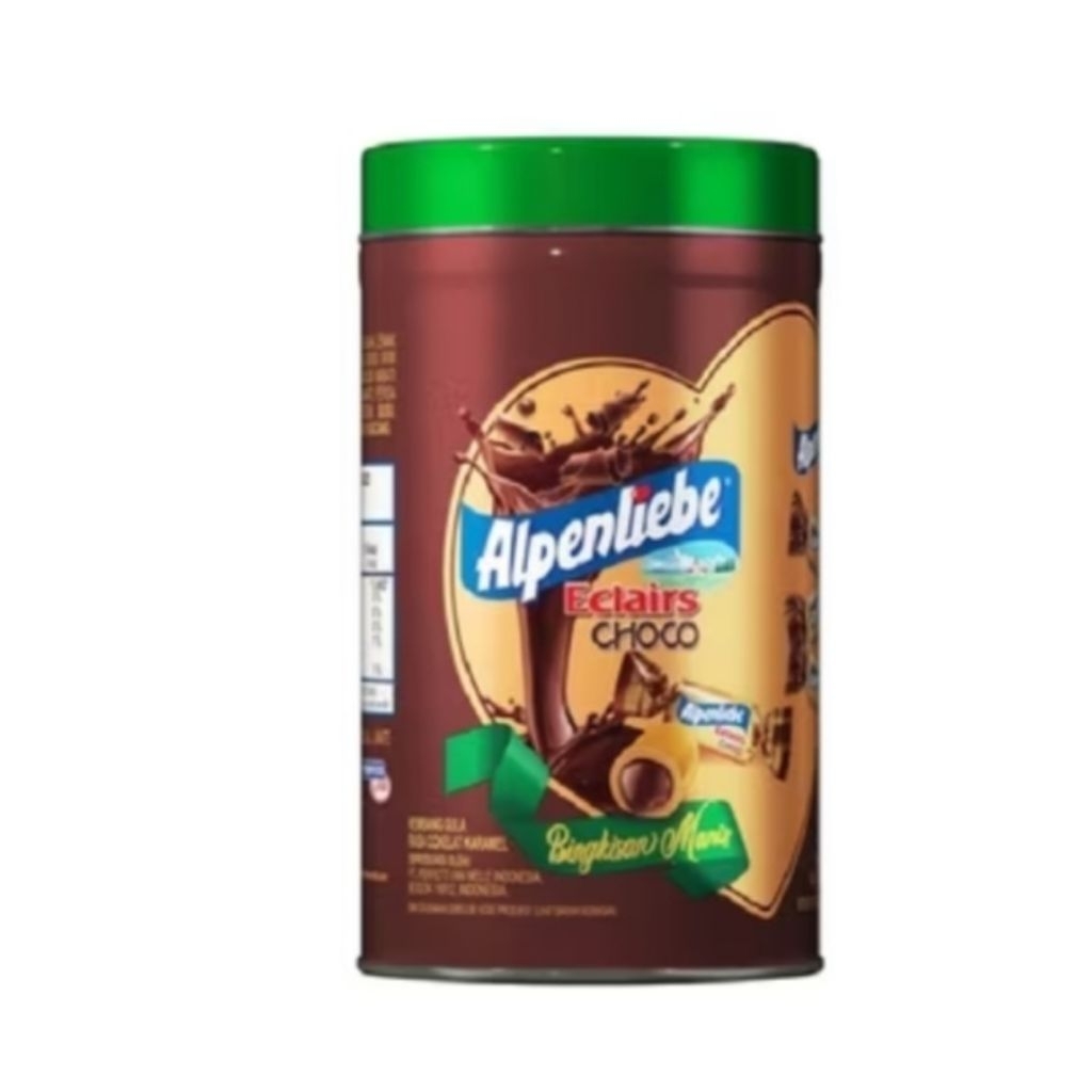 

Alpenliebe Eclairs Choco - Permen Cokelat Isi Karamel Toples 300g