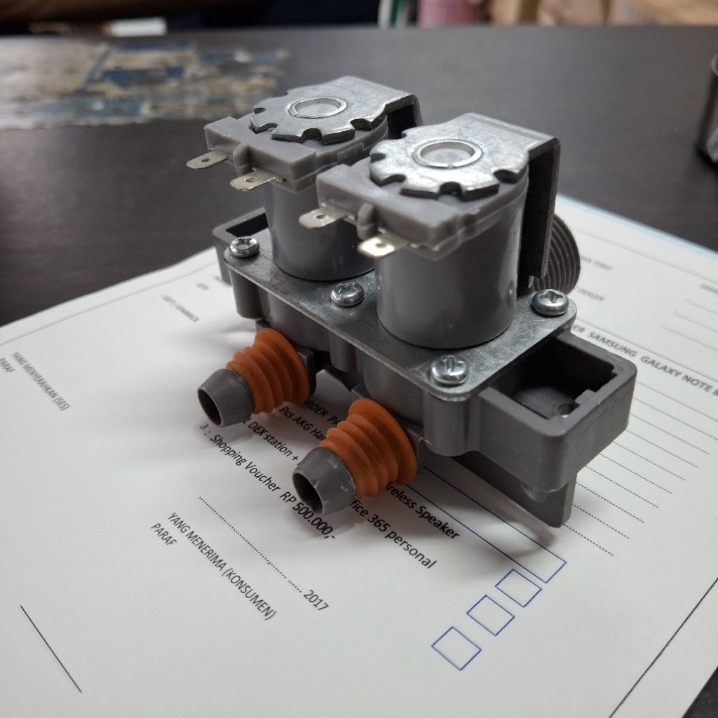 selenoid mesin cuci samsung WA11WP WA12WP cabang 2 original