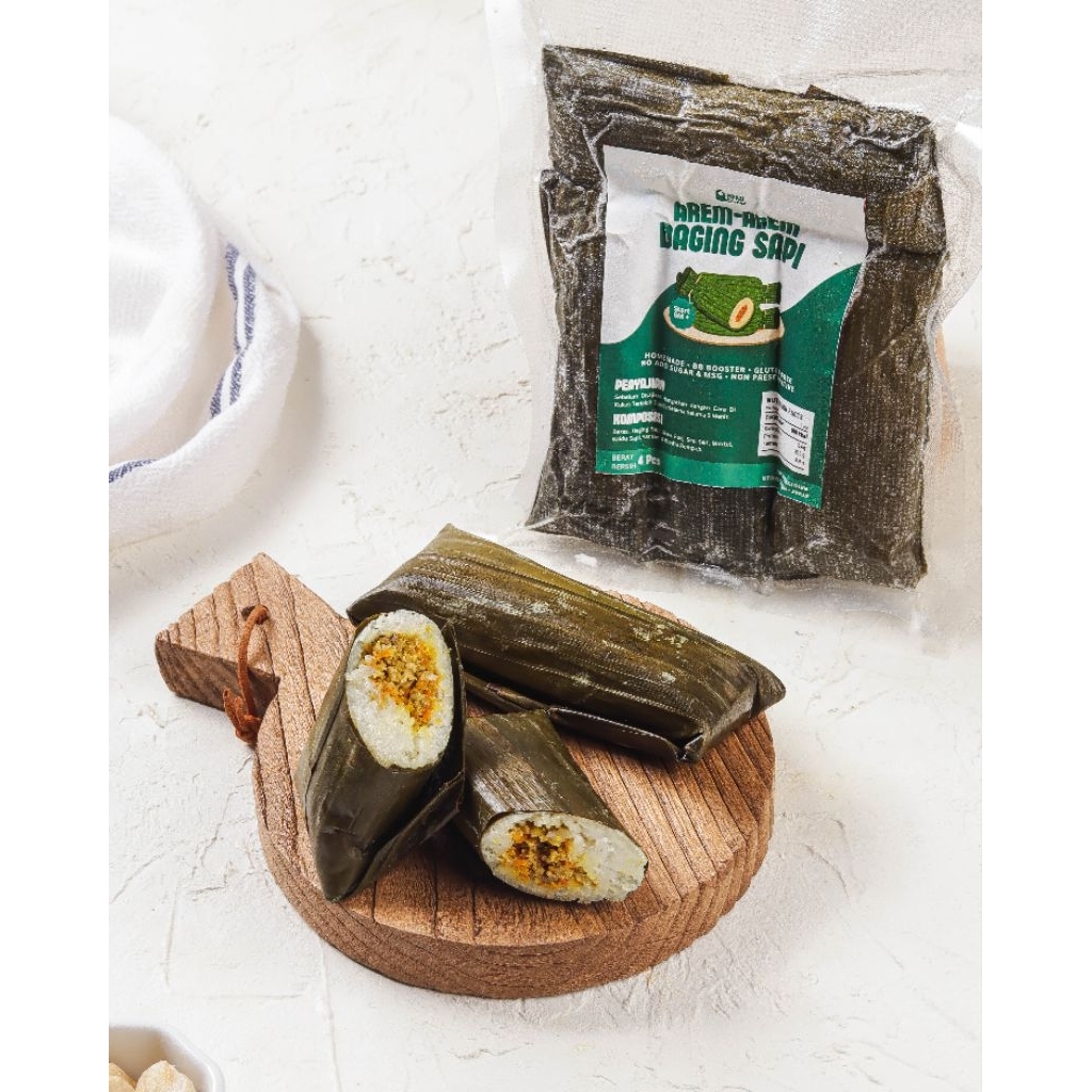 Arem Arem Daging Sapi isi 4 pcs - MPASI Corner