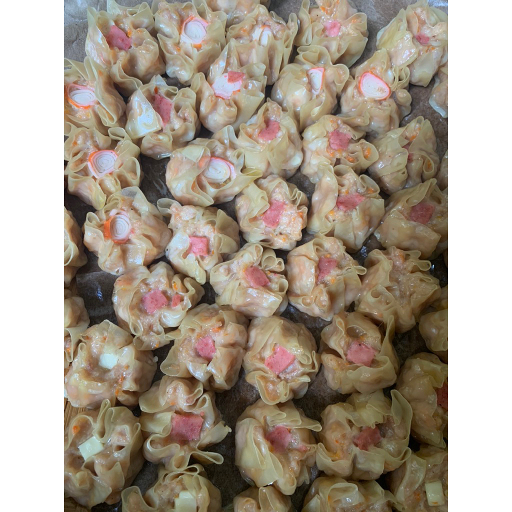 

Dimsum kukus Frozen isi 10 Homade Free sambal 95% Berdaging