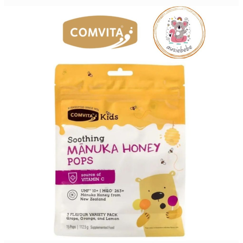 

Comvita Childrens Lollipops Assorted Flavours 15 Pack