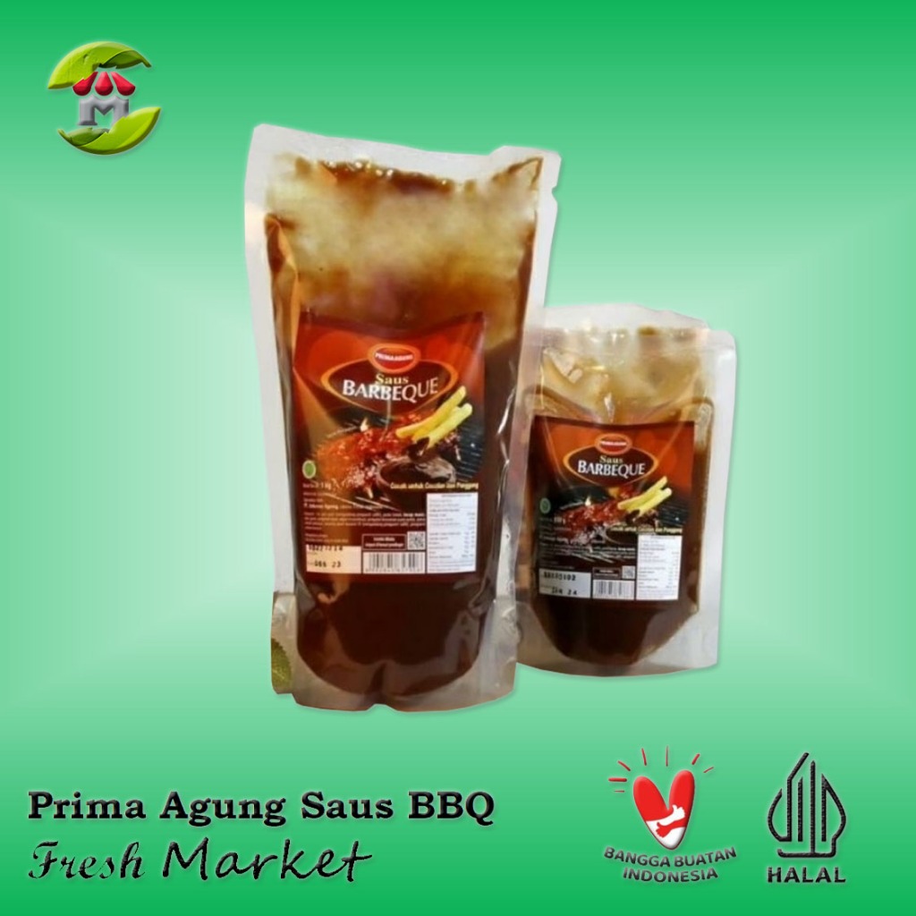 

[JAKPUS] Prima Agung Saus Barbeque BBQ 1kg