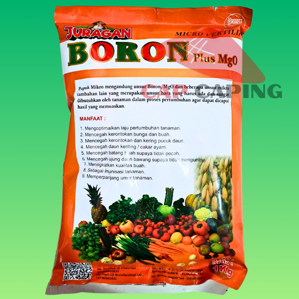 PUPUK BORON PLUS MgO MICRO FERTILIZER JURAGAN BORON