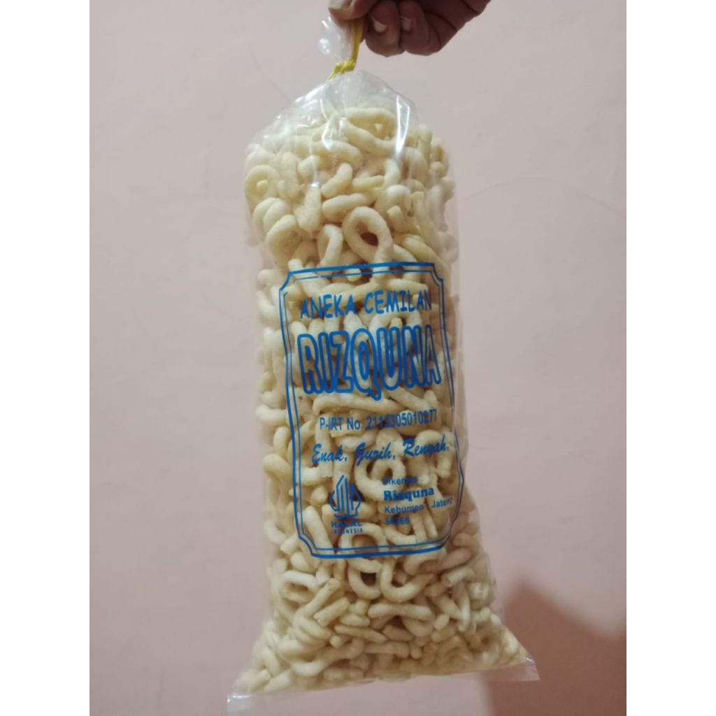 

cemilan lanting bawang khas kebumen rizquna 500g (½kg)