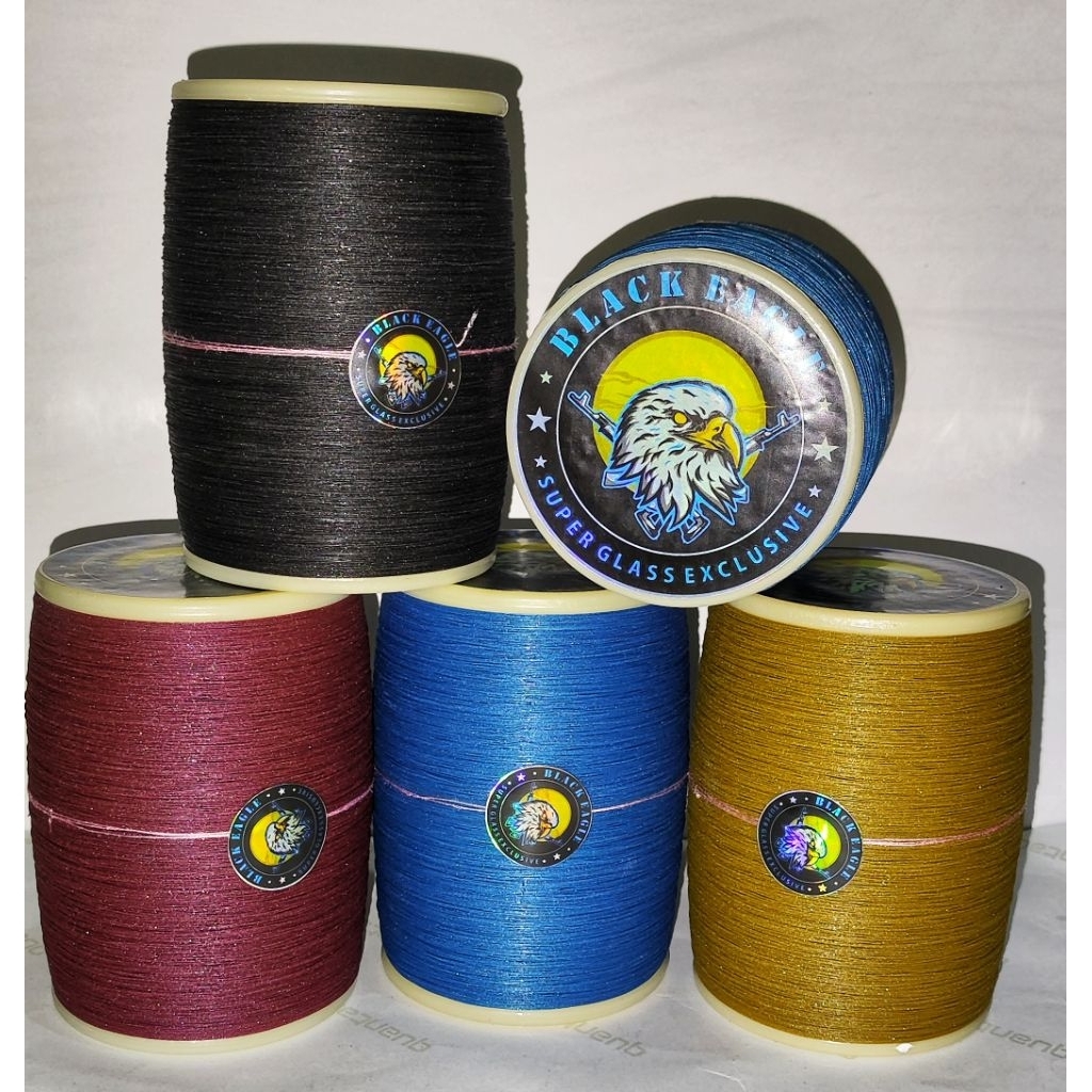 Gelasan Molor size 0.22 bahan bobin hijau N66 tekstur sasak padi merang khusus ulur giblur bobin hij