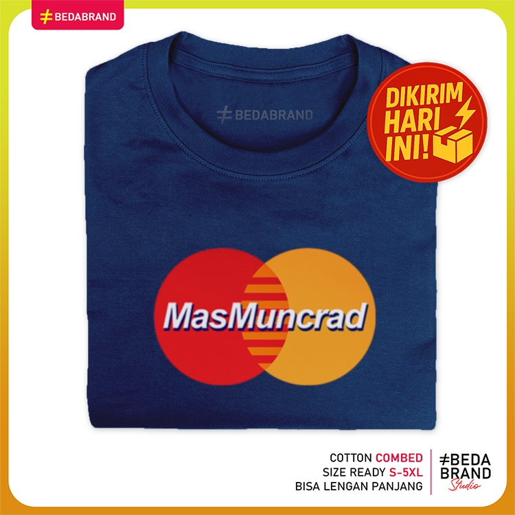 Kaos Plesetan Parodi Logo Brand Unik - Masmuncrad