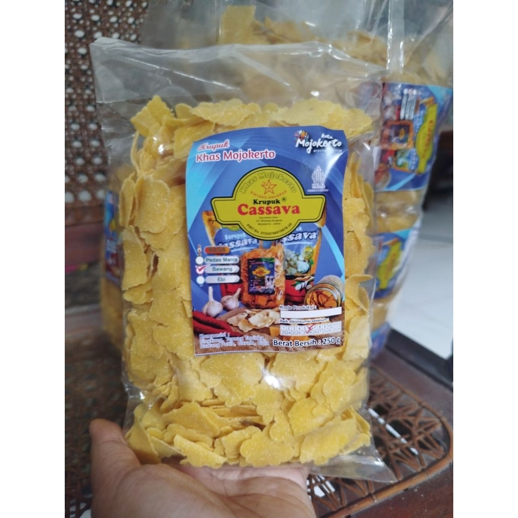 

krupuk mentah cassava