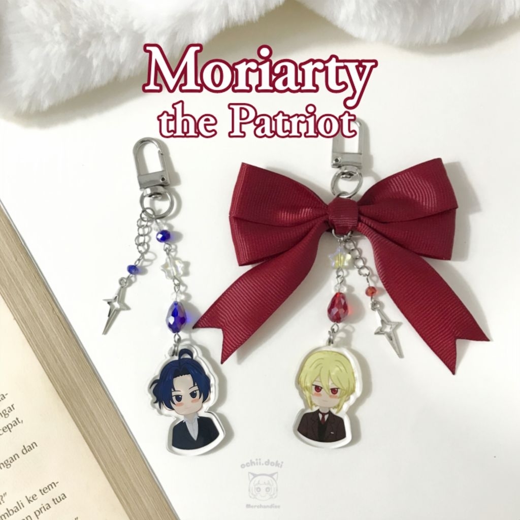 MORIARTY THE PATRIOT BAGCHARM & KEYCHAIN