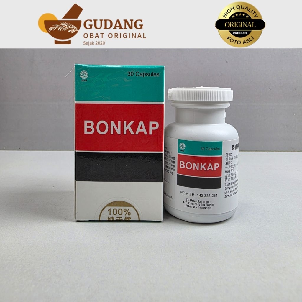 Bonkap - Herbal Untuk Mengatasi Patah Tulang, Bengkak dan Keseleo