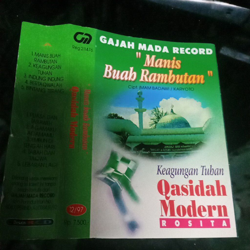 kaset pita QASIDAH MODERN A112
