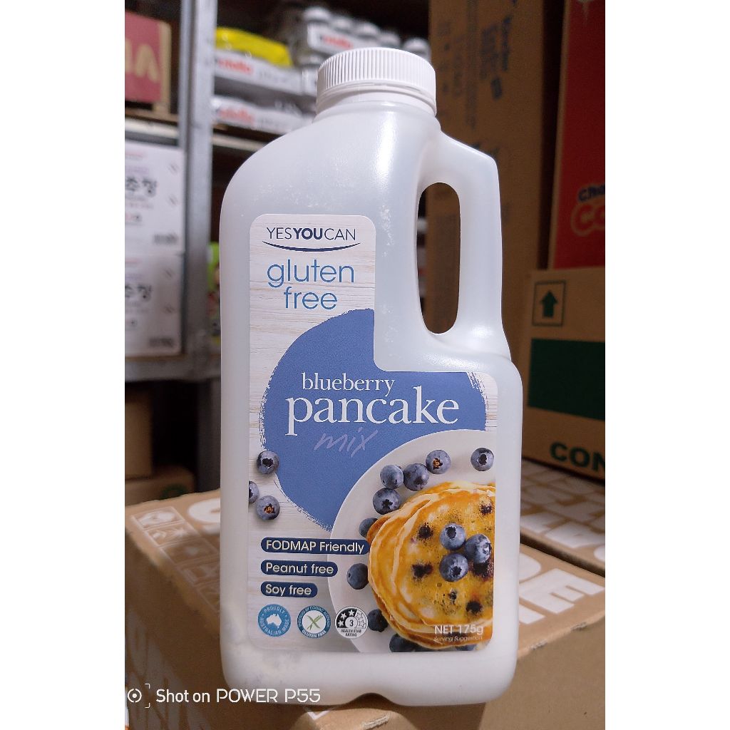 

Yes You Can Pancake Mix Powder Gluten Free Blueberry 175GR