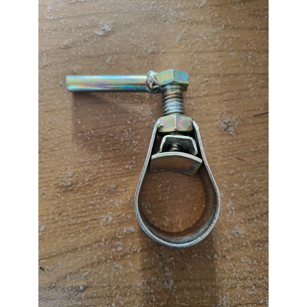 Cekak klem pengunci egrek sawit besi single malaysia