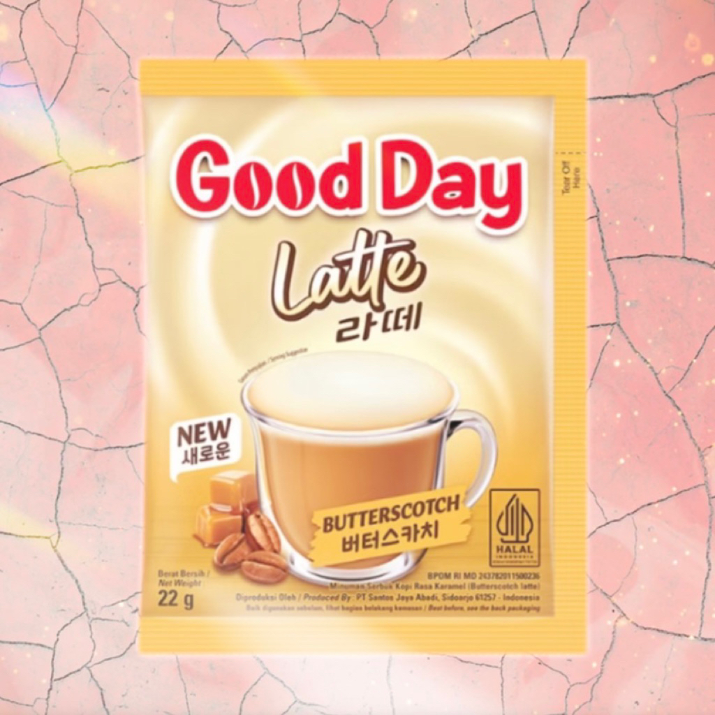 

Good Day Latte Butterscotch (1 pcs) promo termurah