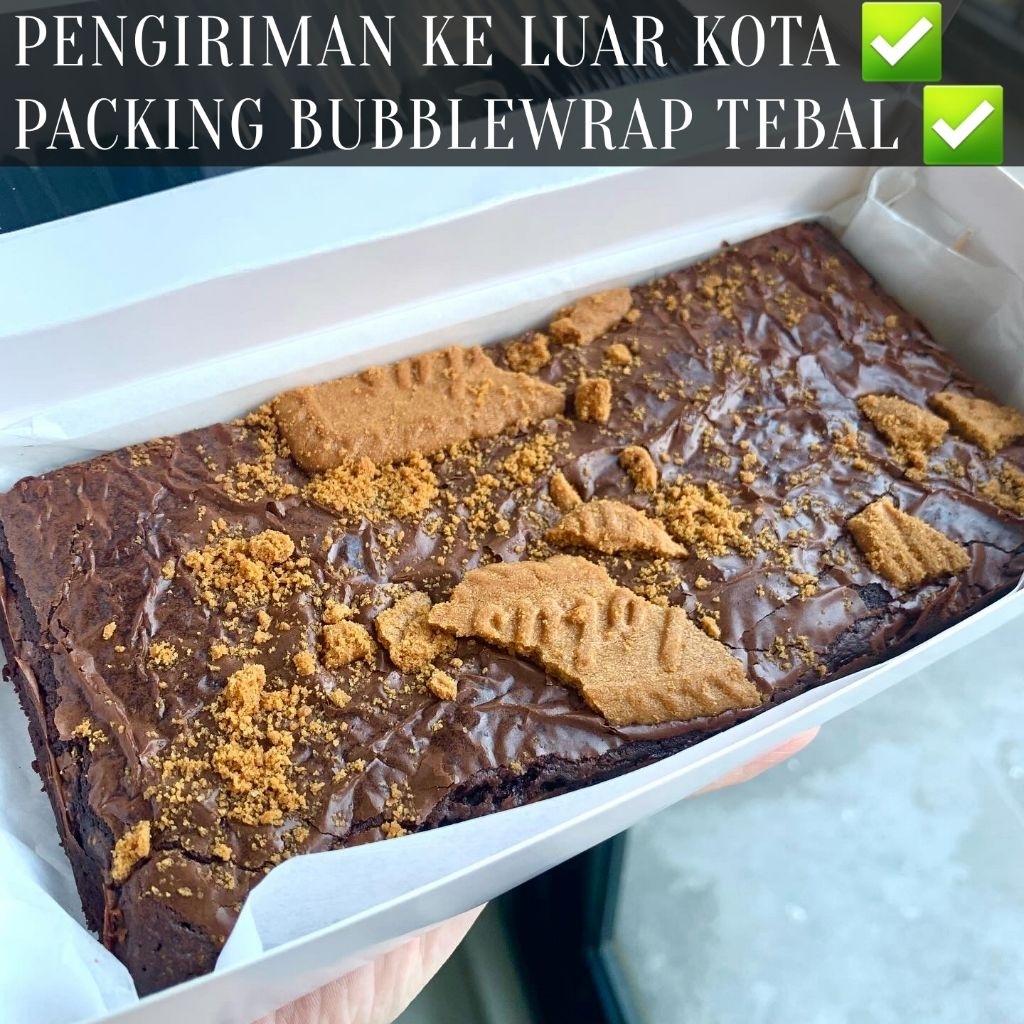 

KukasiCookies | Fudgy Brownies 20x10 Birthday/Gift/Hampers