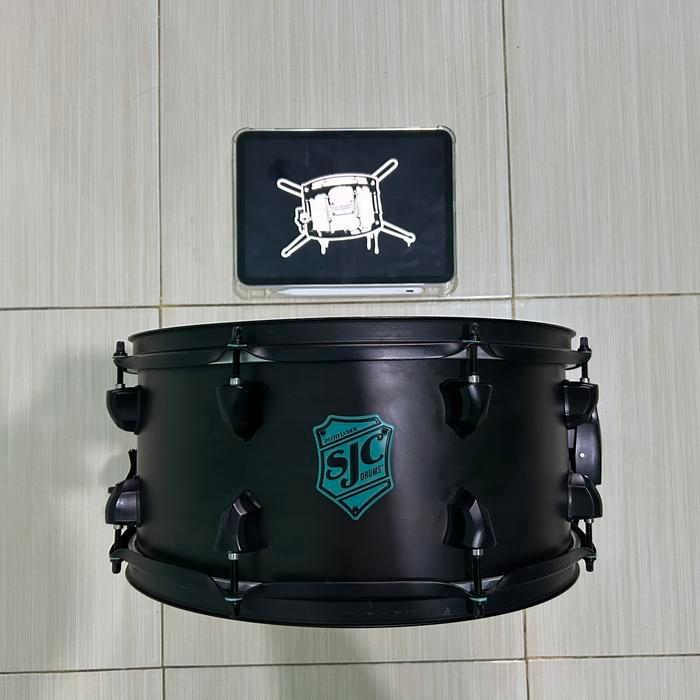 SNARE SJC BLACK SATIN SNARE DRUM