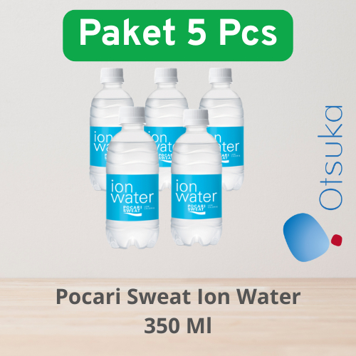 

Pocari Sweat Ion Water 350 ml Bundle 5 Pcs