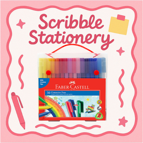 

Spidol Connector Pen Faber Castell 30 Warna