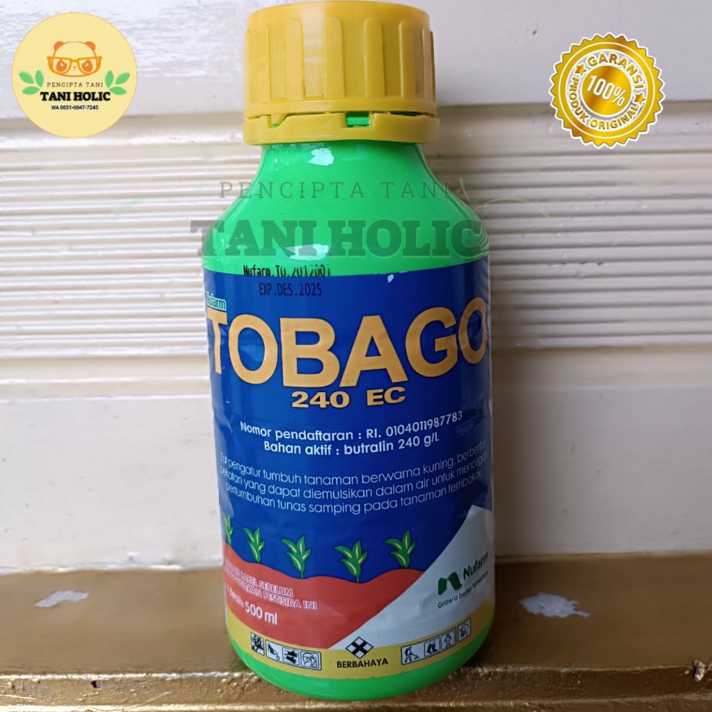 Tobago 240EC (ZPT mengahambat tunas samping) 500ml