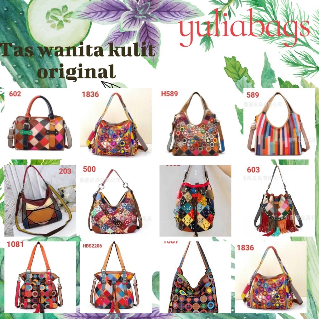 TAS WANITA KULIT SAPI ORIGINAL