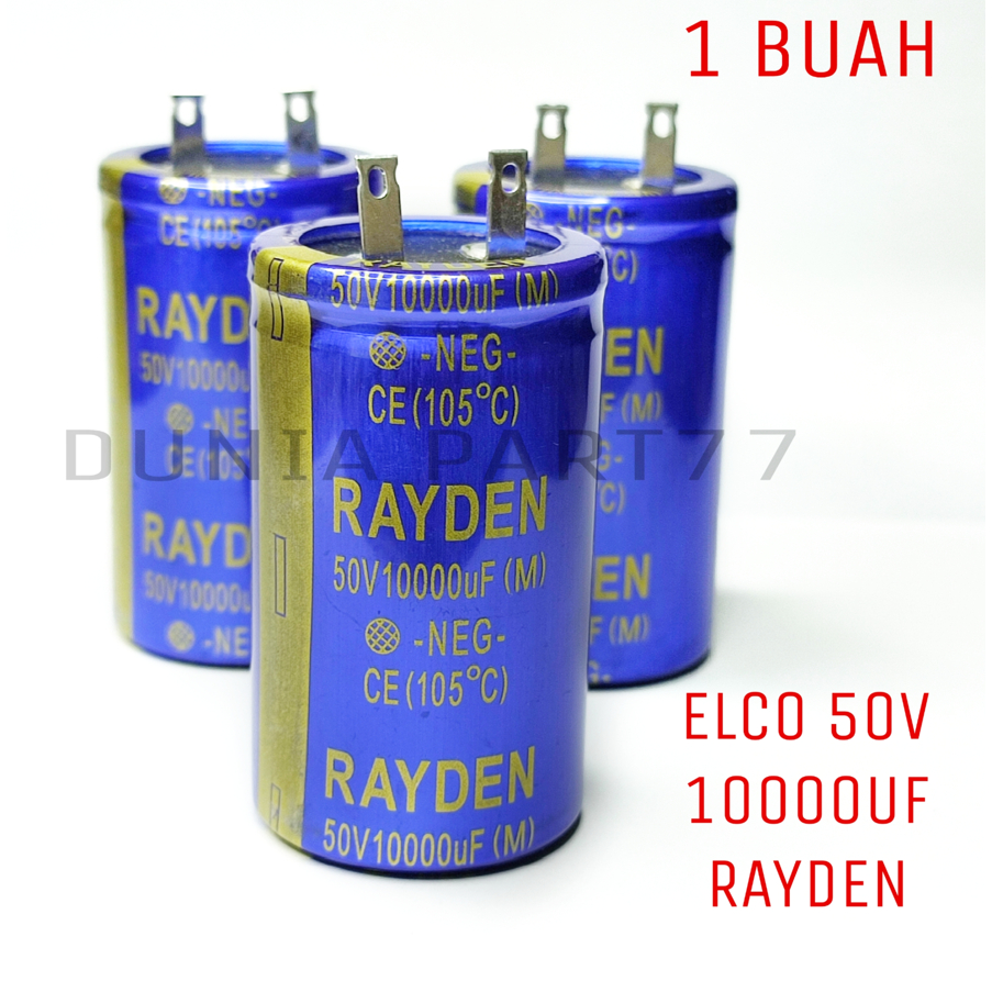 Elco 50V 10000UF Rayden Elko Rayden 50 Volt