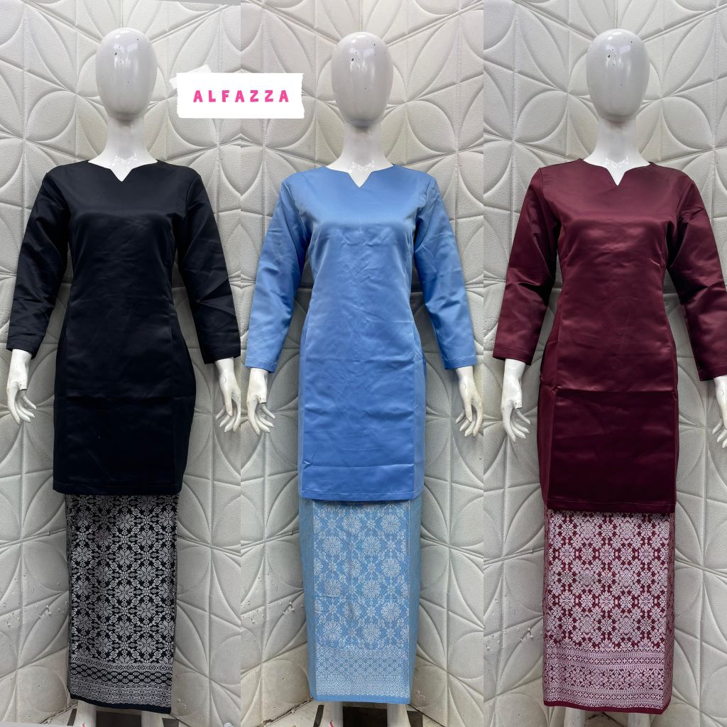 Baju Kurung Melayu  / Baju kurung polos / Kebaya kurung melayu