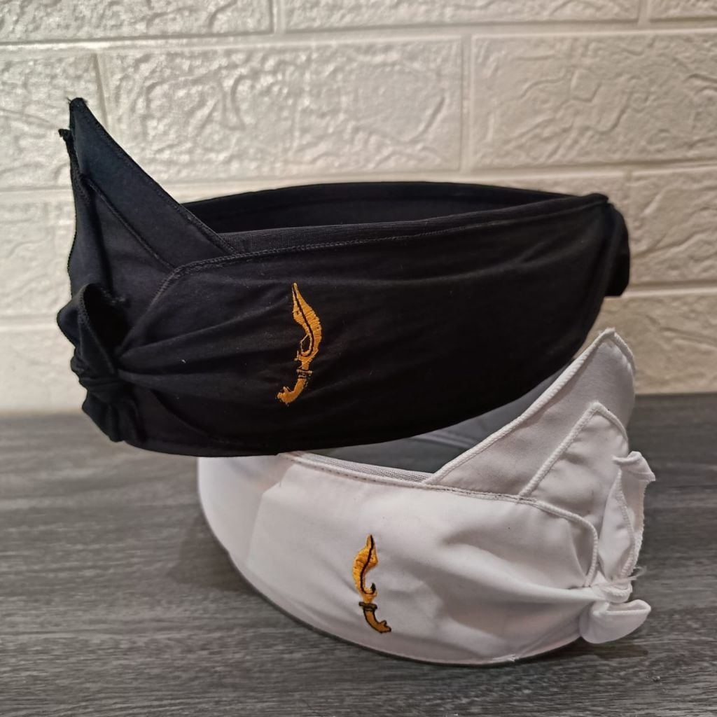 Iket sunda bordir Peci songkok totopong blangkon tutup kepala Dewasa bahan kain