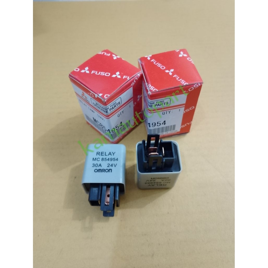 relay lampu / relay 24 Volt kaki 3 / mitsubishi ps135 / ps190