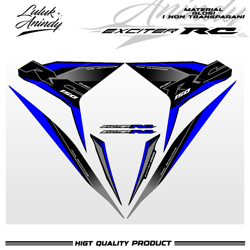 STRIPING MX KING MOTIF LIVERY EXCITER RC
