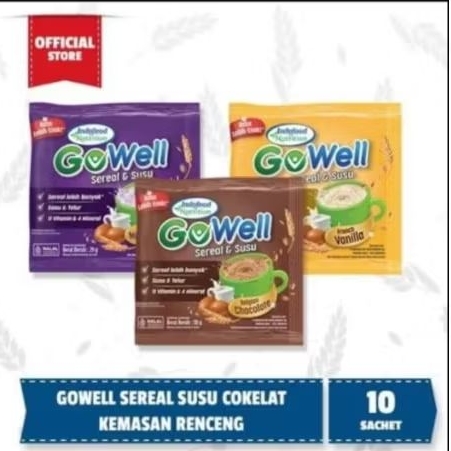 

GOWEL SEREAL & SUSU 29GRAM (10 SACHET) PROMO HANYA DI BULAN INI